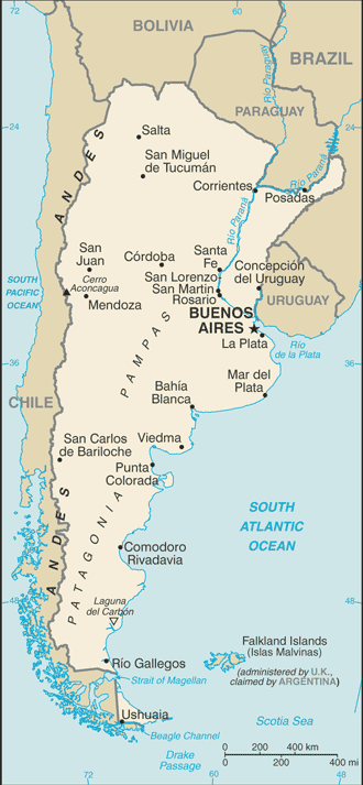 CIA - The World Factbook - Argentina