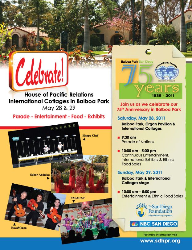 House of Pacific Relations International Cottages 75th Diamond Anniversary
